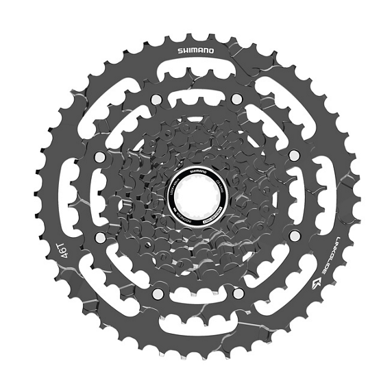 SHIMANO Cassette CS-LG400-9 9-speed 11-13-15-17-20-23-28-36-46T